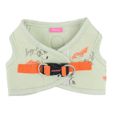 Pinkaholic Kiki Vest Harness Light Lime – Zacht Katoenen Hondentuigje voor Kleine Honden hondentuig > honden harnas > model B Small