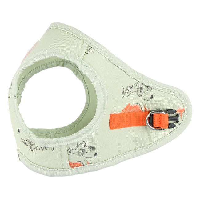 Pinkaholic Kiki Vest Harness Light Lime – Zacht Katoenen Hondentuigje voor Kleine Honden hondentuig > honden harnas > model B Small
