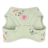 Pinkaholic Kiki Vest Harness Light Lime – Zacht Katoenen Hondentuigje voor Kleine Honden hondentuig > honden harnas > model B Small