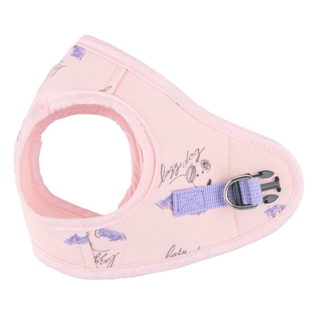 Pinkaholic Kiki Vest Harness Light Pink – Zacht Katoenen Hondentuigje voor Kleine Honden hondentuig > honden harnas > model B Small