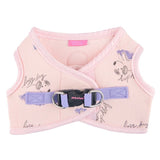 Pinkaholic Kiki Vest Harness Light Pink – Zacht Katoenen Hondentuigje voor Kleine Honden hondentuig > honden harnas > model B Small