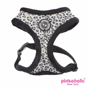 Pinkaholic Leo Pug Harness Black hondentuig > honden harnas > model A Small