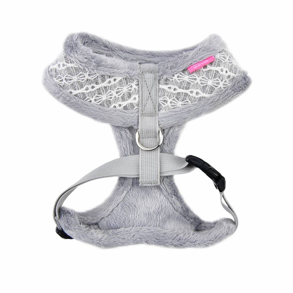 Pinkaholic Margaux Harness Grey - Premium hondentuig > honden harnas from Pinkaholic - Just €23.99! Shop now at Frenkiezdogshop