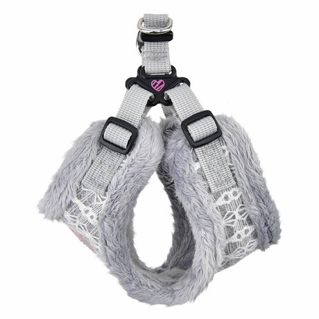 Pinkaholic Margaux Harness model C Grey hondentuig > honden harnas > model C Small