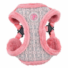 Pinkaholic Margaux Harness model C Indian Pink hondentuig > honden harnas > model C Medium