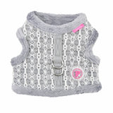 Pinkaholic Margaux Pinka Harness Grey ( small ) - Premium hondentuig > honden harnas from Pinkaholic - Just €23.99! Shop now at Frenkiezdogshop