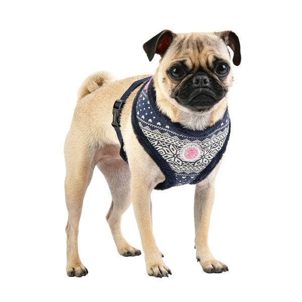 Pinkaholic Neige Harness Navy hondentuig > honden harnas Small