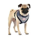 Pinkaholic Neige Harness Navy hondentuig > honden harnas Small