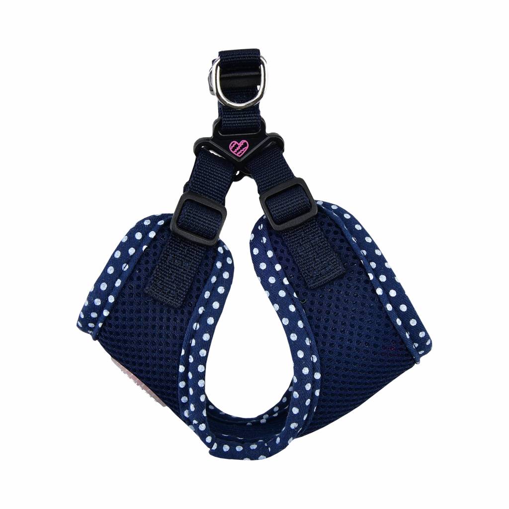 Pinkaholic Niki Harness model C Navy - Premium hondentuig > honden harnas from Pinkaholic - Just €24.99! Shop now at Frenkiezdogshop