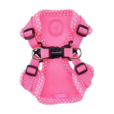 Pinkaholic Niki Harness model C Pink hondentuig > honden harnas > model C Small