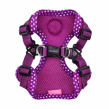 Pinkaholic Niki Harness model C Purple - Premium hondentuig > honden harnas from Pinkaholic - Just €24.99! Shop now at Frenkiezdogshop