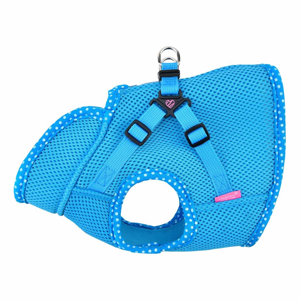 Pinkaholic Niki V Harness Skyblue - Premium hondentuig > honden harnas from Pinkaholic - Just €29.99! Shop now at Frenkiezdogshop