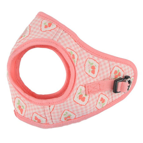 Pinkaholic Trixie Vest Harness Indian Pink – Zacht Katoenen Hondentuigje voor Kleine Honden hondentuig > honden harnas > model B Small