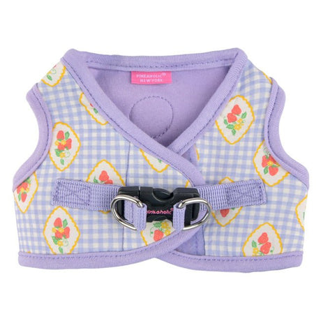 Pinkaholic Trixie Vest Harness Violet – Zacht Katoenen Hondentuigje voor Kleine Honden hondentuig > honden harnas > model B Small