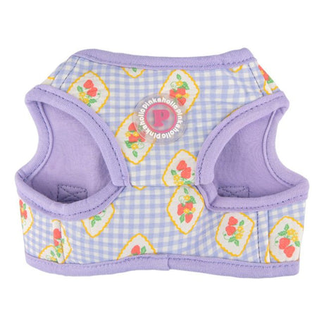 Pinkaholic Trixie Vest Harness Violet – Zacht Katoenen Hondentuigje voor Kleine Honden hondentuig > honden harnas > model B Small