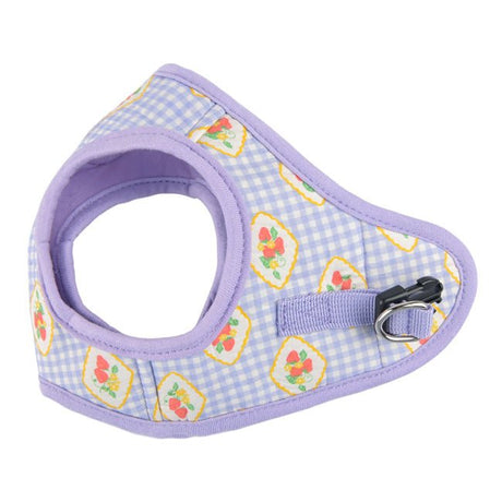 Pinkaholic Trixie Vest Harness Violet – Zacht Katoenen Hondentuigje voor Kleine Honden hondentuig > honden harnas > model B Small