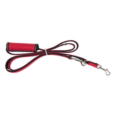 Puppia Trek Lijn Red - Premium hondenriem > hondenlijn from Puppia - Just €23.99! Shop now at Frenkiezdogshop