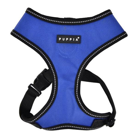 Puppia Trek Harness model A Royal Blue - Premium hondentuig > honden harnas from Puppia - Just €28.99! Shop now at Frenkiezdogshop