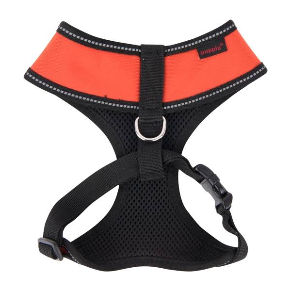 Puppia Trek Harness model A Orange - Premium hondentuig > honden harnas from Puppia - Just €28.99! Shop now at Frenkiezdogshop