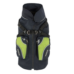 Puppia Teton Harness Jacket Navy - Premium Hondenkleding > hondenjas from Puppia - Just €39.99! Shop now at Frenkiezdogshop