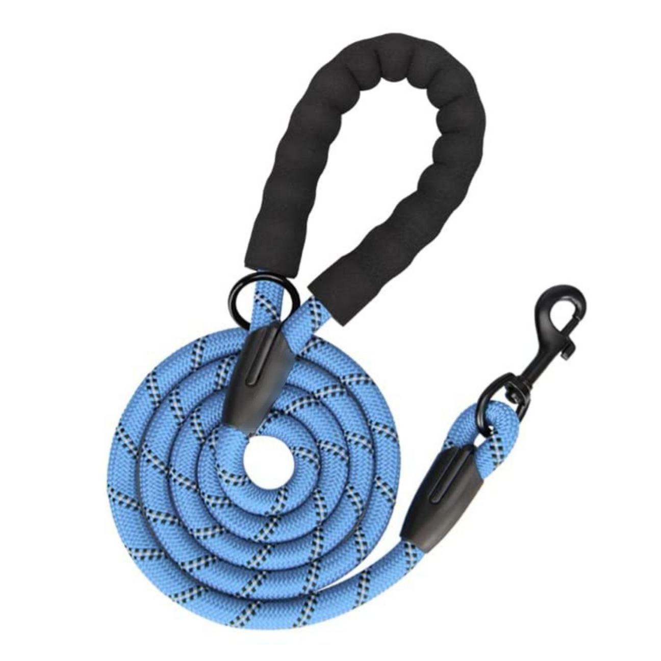 Frenkiez reflective dog leash Light Blue - Premium hondenriem > hondenlijn from Frenkiez - Just €18.99! Shop now at Frenkiezdogshop