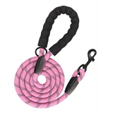 Frenkiez reflective dog leash Light Pink - Premium hondenriem > hondenlijn from Frenkiez - Just €18.99! Shop now at Frenkiezdogshop