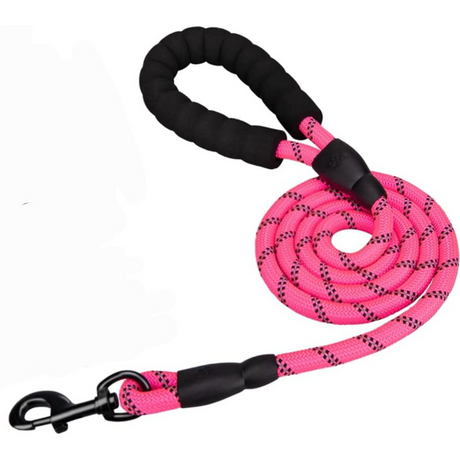 Frenkiez reflective dog leash pink - Premium hondenriem > hondenlijn from Frenkiez - Just €18.99! Shop now at Frenkiezdogshop