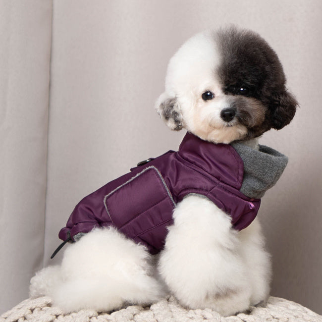 Puppia Tomas Jacket Harness Purple - Premium Hondenkleding > hondenjas from Puppia - Just €72.99! Shop now at Frenkiezdogshop