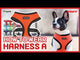 Puppia Sparrow Harness model A Wine ( SMALL & LARGE )