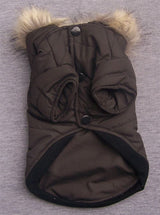 Winterjasje donkerbruin - Premium Hondenkleding > hondenjas from Frenkiezdogshop - Just €14.99! Shop now at Frenkiezdogshop