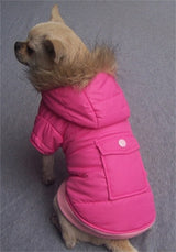 Winterjasje Fuchsia - Premium Hondenkleding > hondenjas from Frenkiezdogshop - Just €14.99! Shop now at Frenkiezdogshop