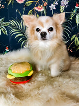 Frenkiez Snackz Hamburger - Premium Hondenspeeltje > Hondenspeelgoed from Frenkiez - Just €4.99! Shop now at Frenkiezdogshop