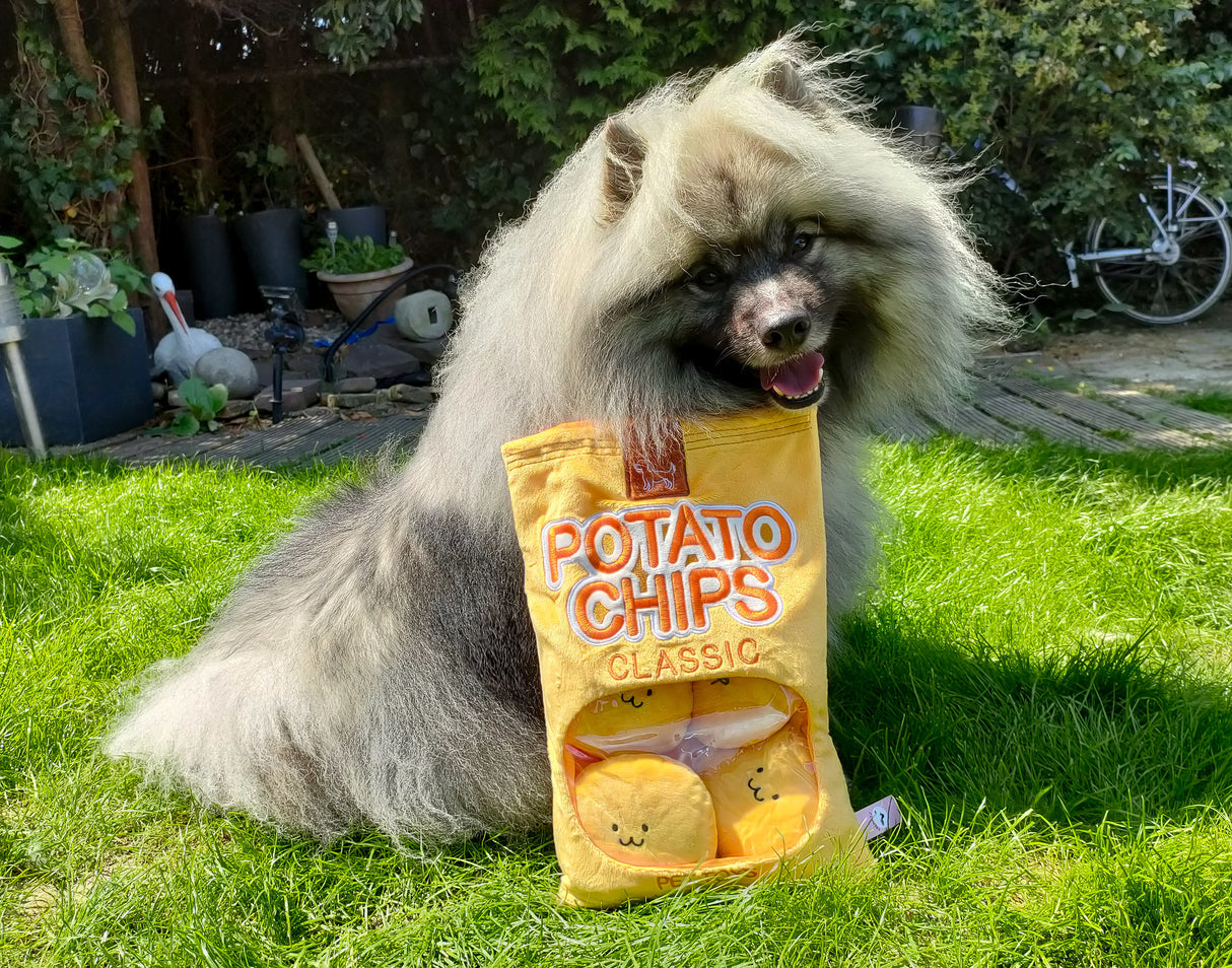 Frenkiez Patato Chips - Premium Hondenspeeltje > Hondenspeelgoed from Frenkiez - Just €14.99! Shop now at Frenkiezdogshop