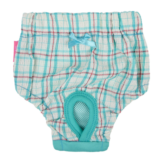 Pinkaholic Eulalia Sanitary panty Aqua - Premium Loopsheidbroek > Periodebroekje from Pinkaholic - Just €15.99! Shop now at Frenkiezdogshop