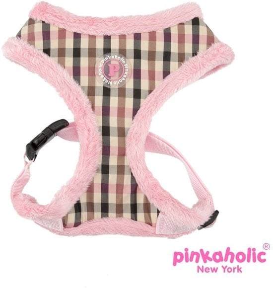 Pinkaholic Pupberry harness pink - Premium hondentuig > honden harnas from Pinkaholic - Just €27.99! Shop now at Frenkiezdogshop