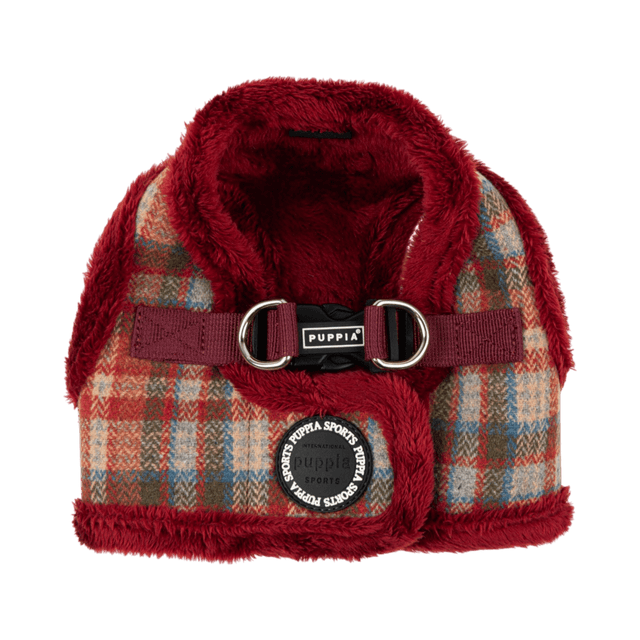 Puppia Adonissa Vest Harness Model B - Wine hondentuig > honden harnas > model B Small