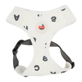 Puppia Algo Harness model A White - Premium hondentuig > honden harnas from Puppia - Just €10! Shop now at Frenkiezdogshop
