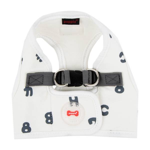 Puppia Algo Harness model B White ( ALLEEN SMALL ) - Premium hondentuig > honden harnas from Puppia - Just €23.99! Shop now at Frenkiezdogshop