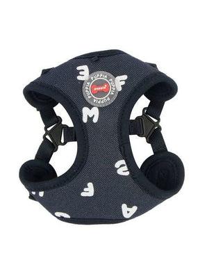 Puppia Algo Harness model C Navy hondentuig > honden harnas > model C Medium