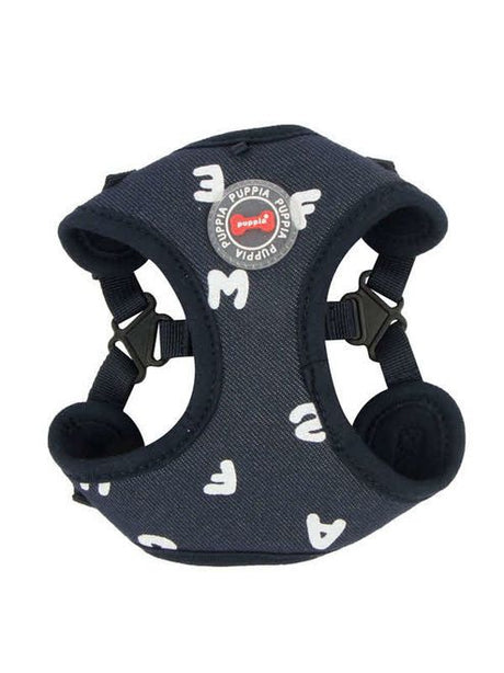 Puppia Algo Harness model C Navy - Premium hondentuig > honden harnas from Puppia - Just €23.99! Shop now at Frenkiezdogshop