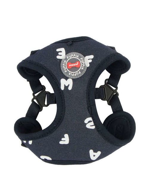 Puppia Algo Harness model C Navy - Premium hondentuig > honden harnas from Puppia - Just €23.99! Shop now at Frenkiezdogshop