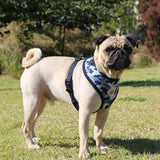 Puppia Bobby Harness model A Navy Camo - Premium hondentuig > honden harnas from Puppia - Just €24.99! Shop now at Frenkiezdogshop