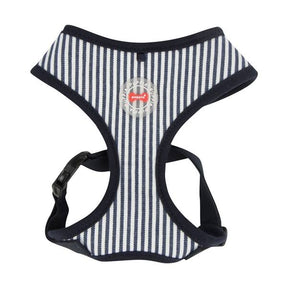 Puppia Bobby Harness model A Striped Navy hondentuig > honden harnas > model A Medium