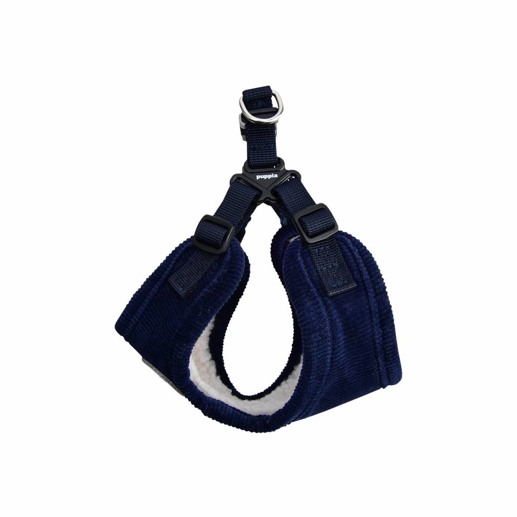 Puppia Classy Harness model C Navy - Premium hondentuig > honden harnas from Puppia - Just €24.99! Shop now at Frenkiezdogshop