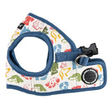 Puppia Connor Vest Harness Model B Blue hondentuig > honden harnas > model B Small