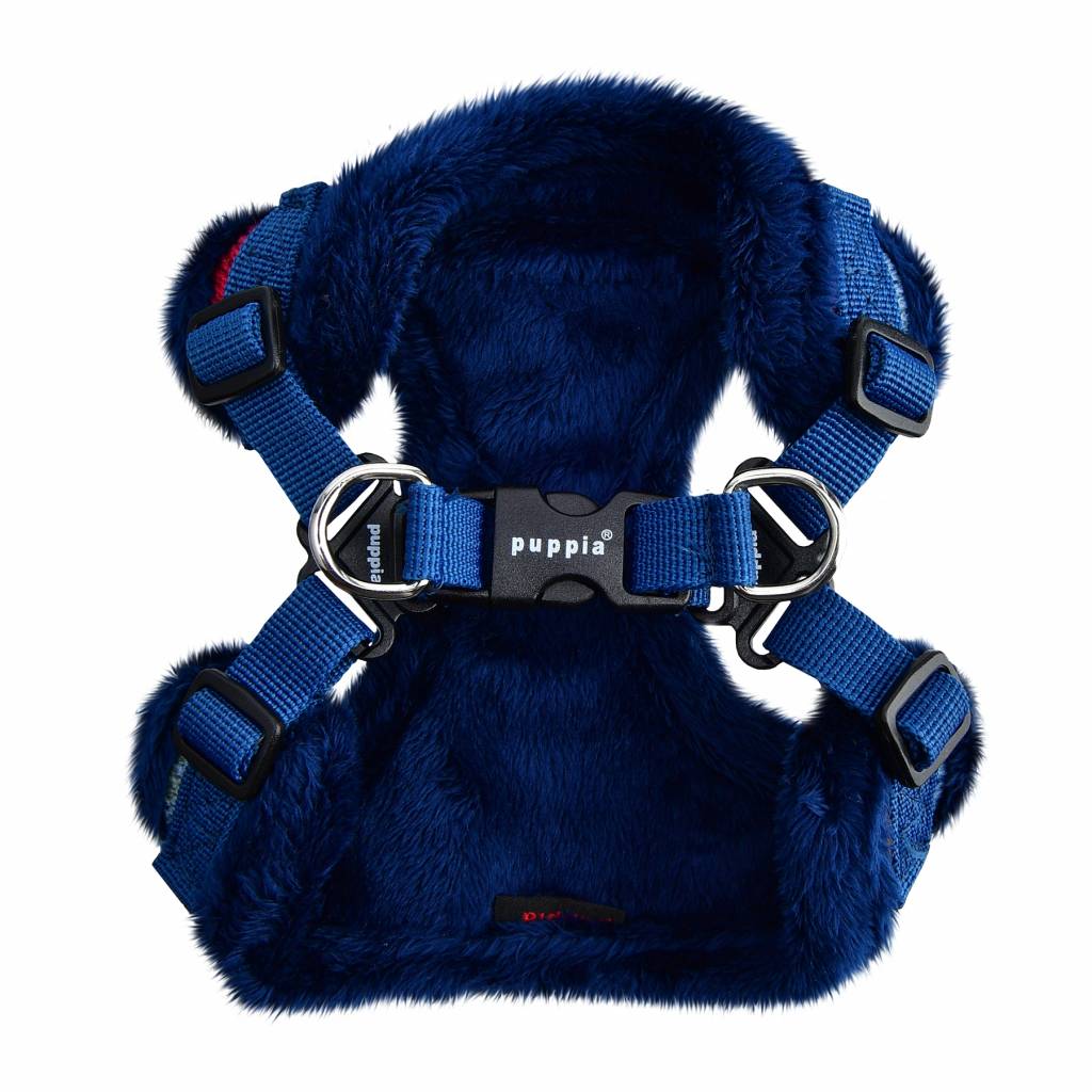 Puppia Crayon Harness model C Navy - Premium hondentuig > honden harnas from Puppia - Just €30.99! Shop now at Frenkiezdogshop