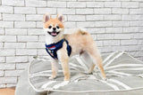 Puppia Crayon Harness model C Navy - Premium hondentuig > honden harnas from Puppia - Just €30.99! Shop now at Frenkiezdogshop