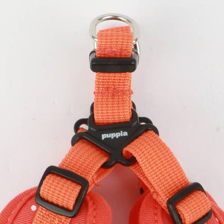Puppia Dotty Harness II Model C Orange ( ALLEEN S ) hondentuig > honden harnas > model C Small