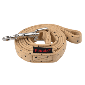 Puppia Dotty Hondenriem Beige hondenriem > hondenlijn Medium