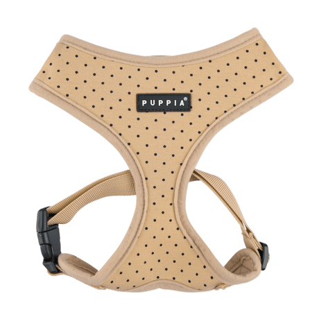 Puppia Dotty Hondentuig Model A Beige hondentuig > honden harnas > model A X - Small